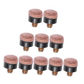 SUPVOX 20 Pcs Billiard Tips Replacement Accessories Durable Screw Tips for Pool Cues Essential Billiard Supplies for Quick Repairs and Enhanced Control