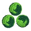 Nylon Netting Dish Scrubbies - Holiday 3-packs - Non-Scratch, Reusable