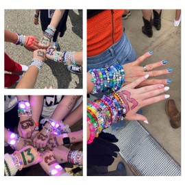 MEINESQIS 11pcs friendship bracelets inspiration bracelets music time bracelets party bracelets fashion bracelets