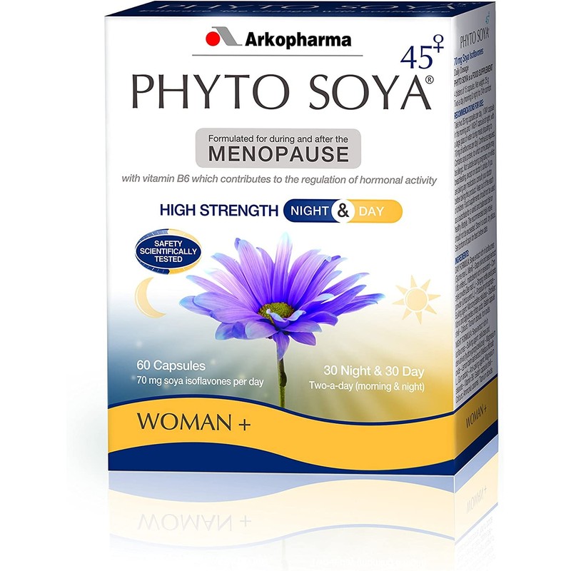 Arkopharma Phyto Soya Night & Day, 30 day caps &