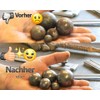 UHRIG 10 x solid iron balls, solid steel balls, each