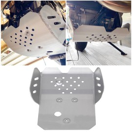 ECOTRIC Skid Plate Engine Cover Guard Protector Compatible with 2000-2020 Suzuki DRZ400 DRZ400E DRZ400S, 2003 Kawasaki KLX400 Dual Sport Flatland Racing - Aluminum