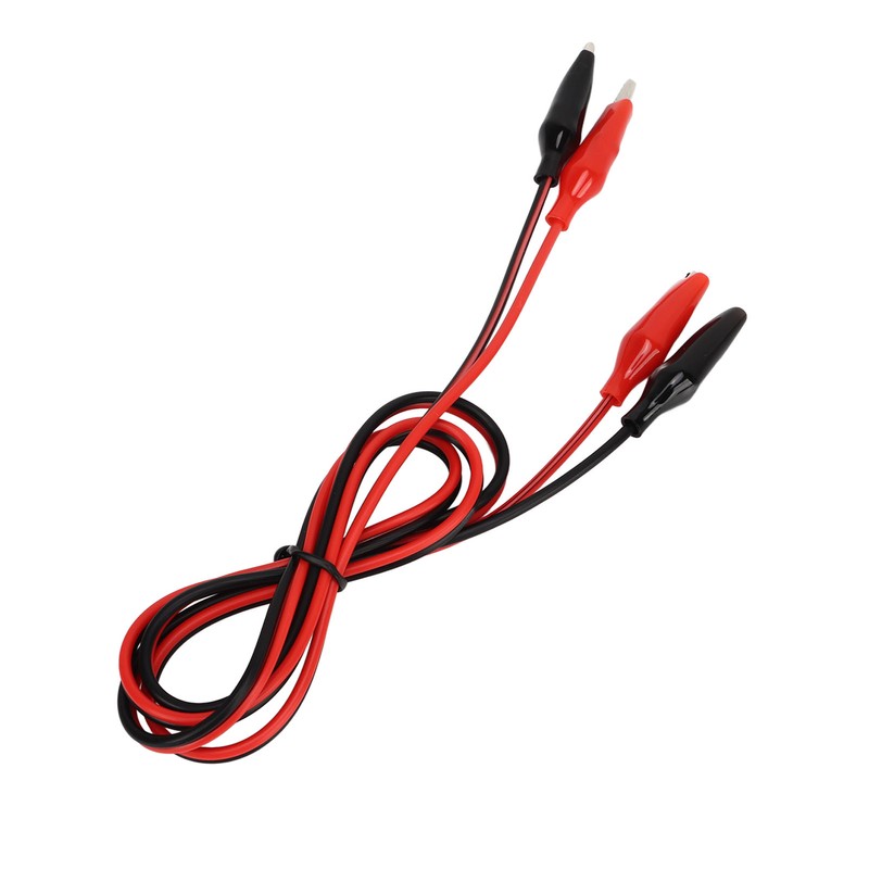 10Pcs Electrical Alligator Clip Dual Ended Alligator Clamps Test Leads