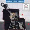 HKLGorg Double Pet Stroller Dog Stroller for 2 Dogs Cats,