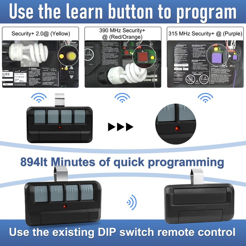 Upgrade 894lT Remote for Liftmaster Garage Door Opener Remote Control,894lT