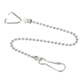 MECCANIXITY Toilet Flappers Chain, 20cm Toilet Handle Lever Lift Flush Replacement Ball Chain Link, 304 Stainless Steel Pack of 3