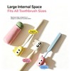 Cute Toothbrush Cover Protector with Toothbrush Holder Set of 6