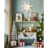BRUBAKER 60 cm Paper Christmas Star for Hanging - Window