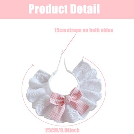 Hjvvr Dog Cat Bib,Pet Collar Decoration,Cat Scarf,Cute Birthday Party Supplies