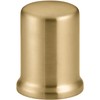 Kohler K-9111-2MB None Sink Drain Cover, Vibrant Brushed Moderne Brass
