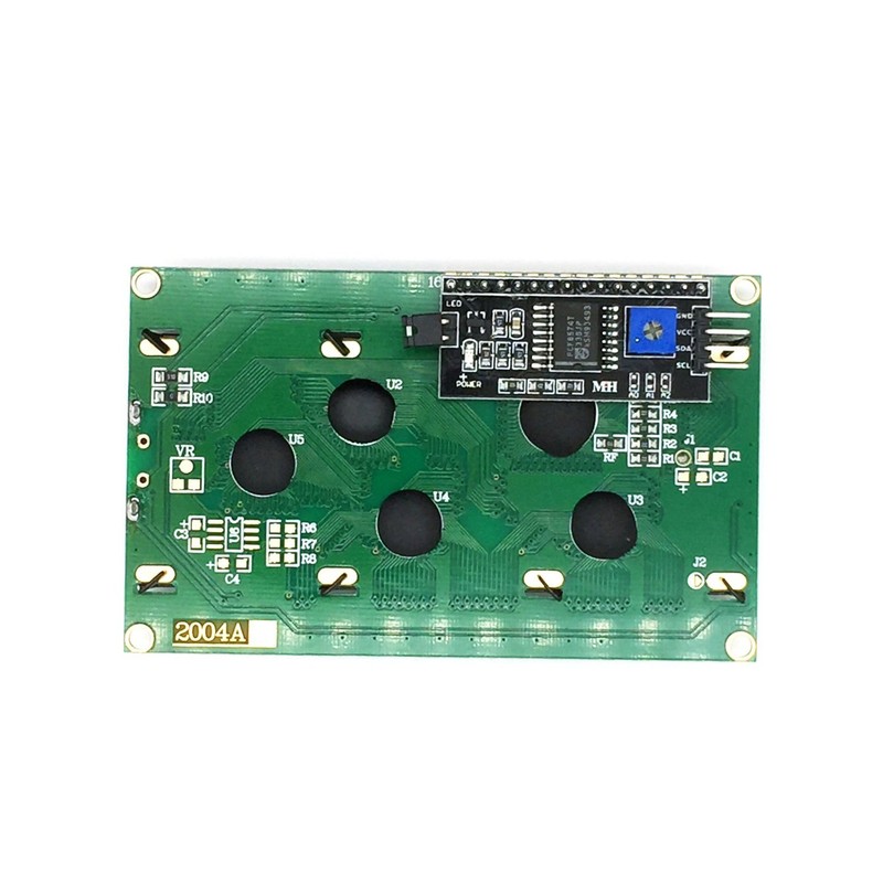 Black Light Blue Dollatek IIC/I2 °C/TWI Serial 2004 20x4 LCD
