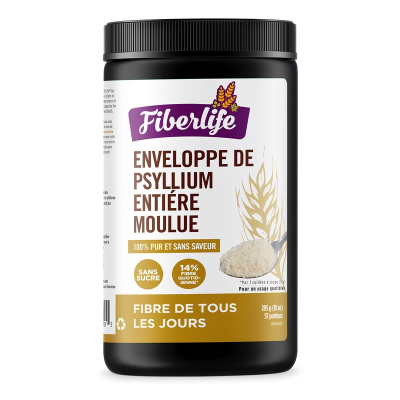 Fiberlife Whole Ground Psyllium Husk, 285gm