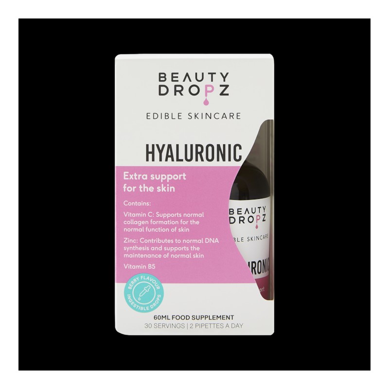 Beauty Dropz Hyaluronic Edible Skincare 60Ml