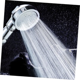 Operitacx Duschkopf Sprinkler Druckerhöhender Duschkopf Druckbrausedüse Verstellbarer Duschkopf Badezimmer Duschkopf Silver