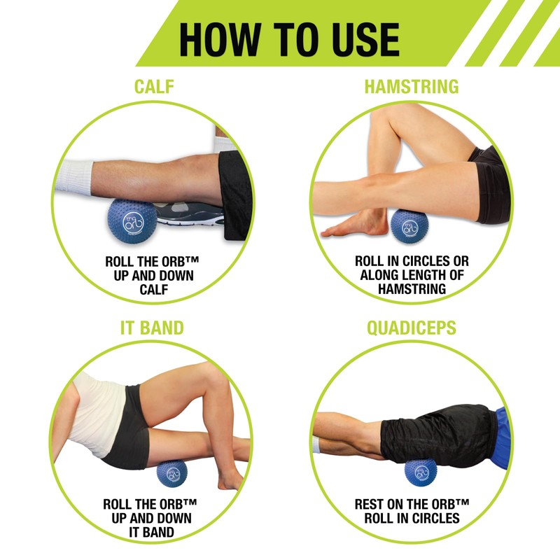 Pro-Tec Athletics Orb Massage Balls, Vary in size and color,