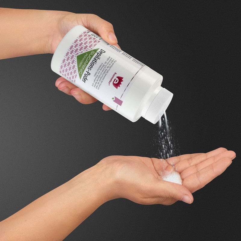 Kosmetex Depilation Powder Large 200 ml for Pre-Treatment for Waxing,