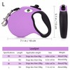 CROWN PAWS 16 ft Retractable Dog Leash for Large Dogs