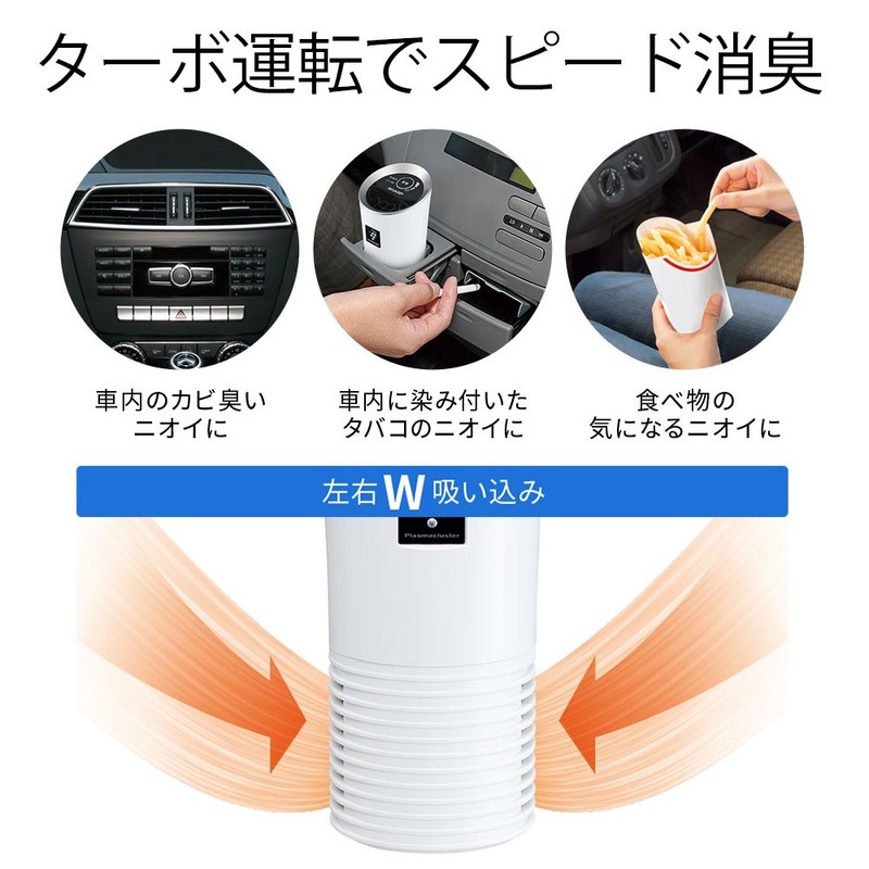 Sharp IG-JC15-B Ion Generator with Plasmacluster 25000, For Automotive Use,