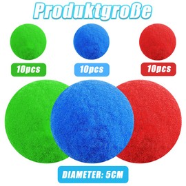 Pack of 30 Reusable Water Bombs, Splash Balls, Cotton Water Bombs, Splash Water Bombs, Splash Balls, Softball Water Bombs, Water Bombs Balls Set, Splash Water Balls