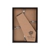 1x Black 4 x 6 inch 3D Deep Box Wooden
