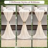 Beige Cheesecloth Table Runner 35 x 157 Inch Gauze Cheese