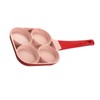 4 Hole Egg Frying Cooker Pan Non Stick Flat Bottom