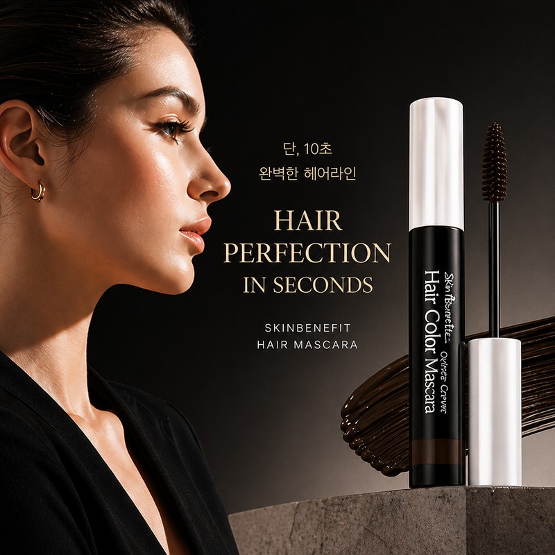 스킨베네핏 새치커버 마스카라 7g, 자연갈색, 1개 Skin Benefit Gray Hair
