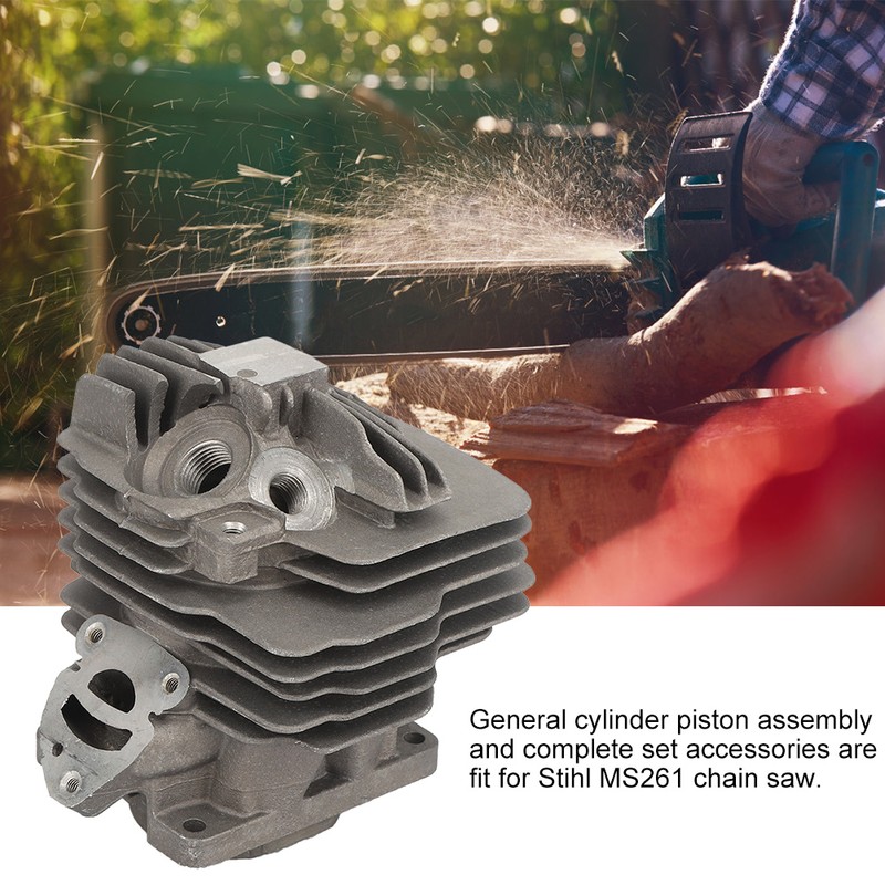 44.7mm Piston Chainsaw Cylinder Piston Ring Hardware Tool Accessories Fit