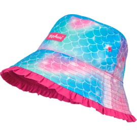 Playshoes Girls' UV Protection Sun Hat Bath Cap Headwear Mermaid 53 cm
