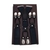 Mens Suspenders Strong Fixability Adjustable Beautiful Practical Fashionable Metal Clip