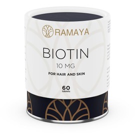 Biotin Hair Growth Supplement Vitamin B8 Minerals (2-Month Supply)
