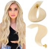 MY-LADY Bleach Blonde Keratin Bond Hair Extensions U Tip Pre