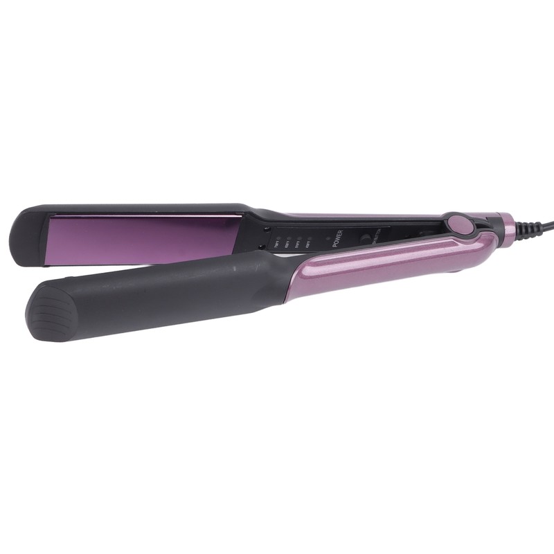 Hair Straightening Flat Iron Frizz Control Ceramics Adjustable Fast Heating