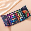 18 Color Eyeshadow Palette, Matte Shimmer Glitter Eyeshadow, Butterfly Pattern