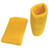 HATAS 359 Knit Pile Wristband, 4.7 inches (12 cm), Yellow,