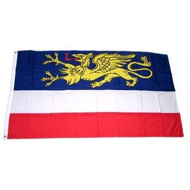 Flag / City Flag Rostock 90 x 150 cm [Misc.]