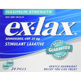 Ex-Lax Max Relief Pills Size 24s Ex-Lax Maximum Strength Laxative
