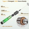 Rechargeable Milk Frother, Electric Coffee Foamer, Handheld Drink Mixer for