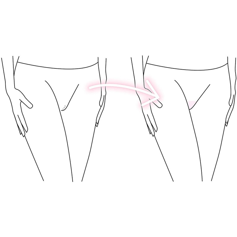 Camel Toe Concealer Seamless Invisible Reusable Adhesive Silicone for Women