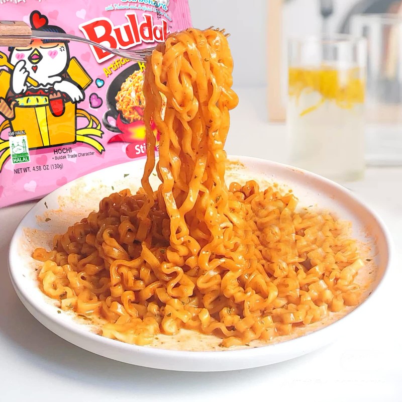 Samyang Carbonara Flavor Buldak Ramen Pack of 5