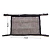 Car Roof Hanging Net Double Layer Overhead Roof Top Bag
