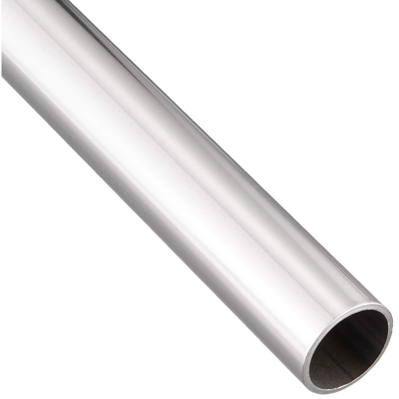 High Logic MS Stainless Steel Pipe 0.7 x 11.8 inches