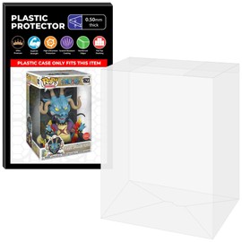 Display Geek, 1 x Plastic Pop Protector Compatible with 10 inch Kaido Dragon Form #1623 Jumbo Funko Pop Box, Kollector Protector