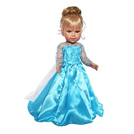 MBD Midnight Princess Gown Fits 18 Inch Girl Dolls Includes Sparkle Ballet Flats