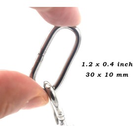 POFET 5m/Piece 304 Stainless Steel Lifting Load-Bearing Chain, Suitable for Anchor Chain, Guardrail, Swing Chain, Pet Chain, Clothes Hanging (3mm)