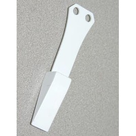 Wheel Clicker Replacement for Prize Wheels White Plastic by Marketing Holders