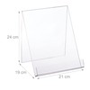 Pack of 2 A4 Acrylic Book Stands for Large Books,