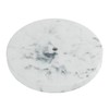 Kitchen Roll Holder Marble White