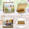 ZEEYUAN Desk Photo albums 6x4 Slip in for 60 Photos