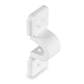 Rubbermaid FG3D30LWWHT White C-Clamp 20 Count